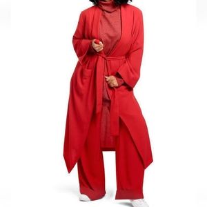 Long jacket and pants